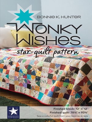 cover image of Wonky Wishes Star-Quilt Pattern